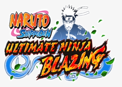 Naruto Shippuden Ultimate Ninja Blazing Logo Png, Transparent Png, Transparent PNG
