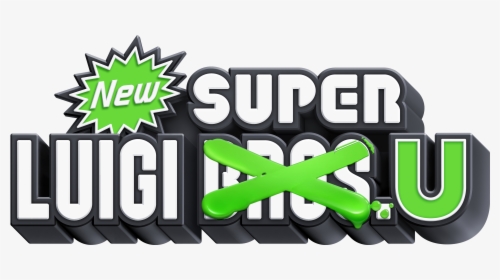 New Super Luigi U Title, HD Png Download, Transparent PNG