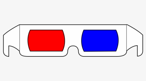 3d Glasses Red Blue Transparent, HD Png Download, Transparent PNG
