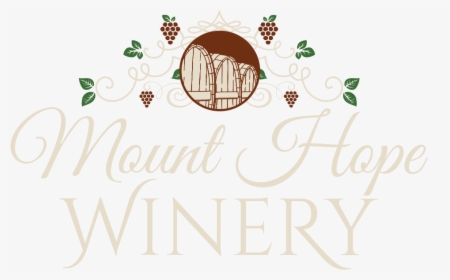 Mount Hope Logo - Mount Hope Winery Logo, HD Png Download, Transparent PNG