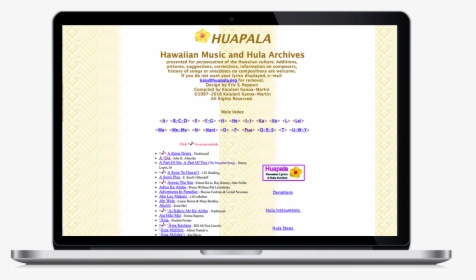 Current Homepage Of Huapala - Flat Panel Display, HD Png Download, Transparent PNG