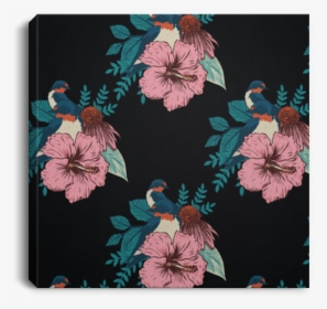 Flowers Square Gallery Wrap Canvas Print - Hawaiian Hibiscus, HD Png Download, Transparent PNG