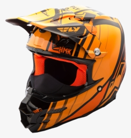 Fly Carbon Hmk Pro Orange Black - Motorcycle Helmet, HD Png Download, Transparent PNG