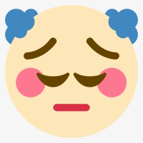 Pensive Clown Discord Emoji - Pensive Discord Emoji, HD Png Download, Transparent PNG