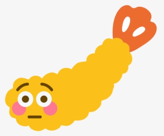 Shrimpflushed Discord Emoji - Fried Shrimp Icon, HD Png Download, Transparent PNG