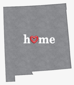 State Map Outline Nebraska With Heart In Home, HD Png Download, Transparent PNG