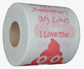 Happy First Anniversary Toilet Paper Thumbnail - Label, HD Png Download, Transparent PNG