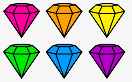 Diamond Cartoon - Jewels Clipart, HD Png Download, Transparent PNG