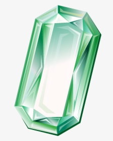 Cartoon Green Geometric Diamond Element - Crystal, HD Png Download, Transparent PNG