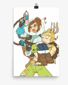 Overwatch Junkrat And Mei, HD Png Download, Transparent PNG