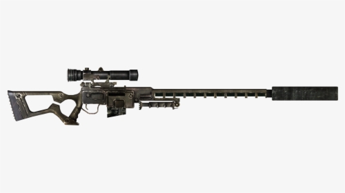 Nukapedia The Vault - Fallout New Vegas Gobi Campaign Scout Rifle, HD Png Download, Transparent PNG