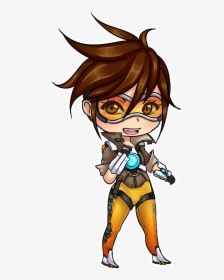 Tracer Overwatch Png - Overwatch Tracer Art Transparent, Png Download, Transparent PNG
