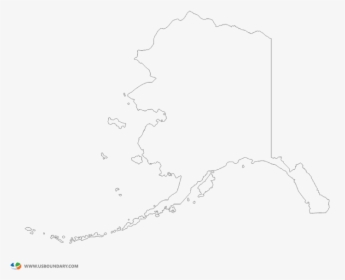 Alaska Outline Png - Line Art, Transparent Png, Transparent PNG