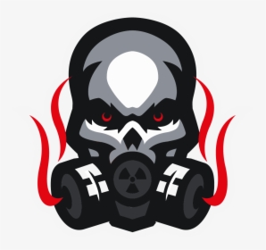 Skull Gas Mask Png -gaming Skull Logo Transparent, - Logo E Sports Png, Png Download, Transparent PNG