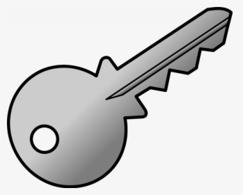 Key Images Grey Shaded - Key Clipart, HD Png Download, Transparent PNG