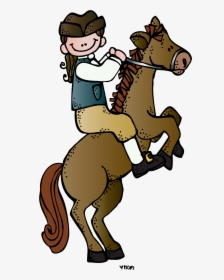 Cartoon Paul Revere On A Horse, HD Png Download, Transparent PNG