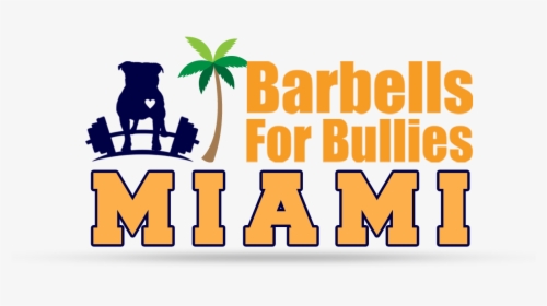 Barbells For Bullies Miami Clipart , Png Download - Triburbana, Transparent Png, Transparent PNG