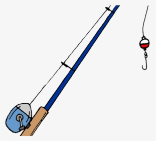 Fishing Rod Clipart Png, Transparent Png, Transparent PNG