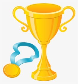 Trophy With Gold Medal - Мои Достижения Картинка Png, Transparent Png, Transparent PNG