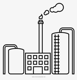 Factory Clipart Oil Factory, HD Png Download, Transparent PNG