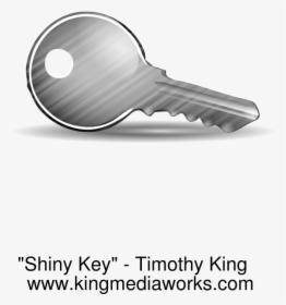 Silver Key Svg Clip Arts - Shiny Key, HD Png Download, Transparent PNG