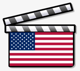 United States Film Clapperboard - Cinema In The Usa, HD Png Download, Transparent PNG