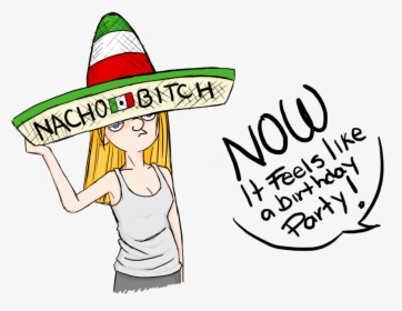Because The Bitch Never - Cartoon, HD Png Download, Transparent PNG