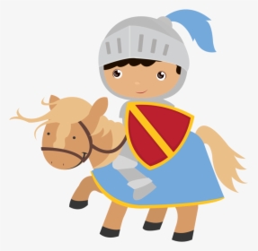Princesas E Cavaleiros Minus - Knight And Princess Clipart, HD Png Download, Transparent PNG