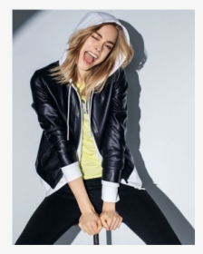 Layer - Armani Exchange 2014 Winter Leather Jacket, HD Png Download, Transparent PNG