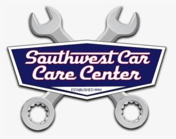 Large Logo Southwest Car Care Center - Logo Auto Repair Shop, HD Png Download, Transparent PNG