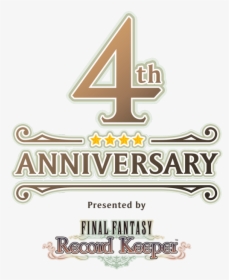 Celebrating 4th Anniversary, HD Png Download, Transparent PNG