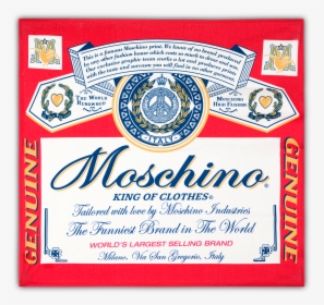 Moschino Logo Png, Transparent Png, Transparent PNG