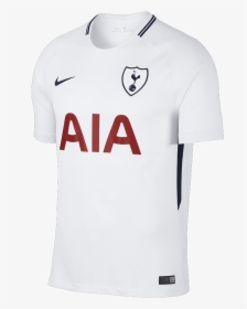 Tottenham Hotspur 17/18 Home Jersey   Title Tottenham - Tottenham T Shirt 2017 2018, HD Png Download, Transparent PNG