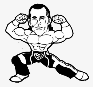 Shawn Michaels Wwe Raw Drawing Wwe Hall Of Fame - Draw Wwe Shawn Michaels, HD Png Download, Transparent PNG