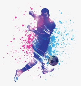 Player Football Match Wallpaper Free Transparent Image, HD Png Download, Transparent PNG