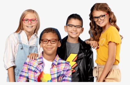 Funoogles Makes Kids Eyewear Fun - Girl, HD Png Download, Transparent PNG