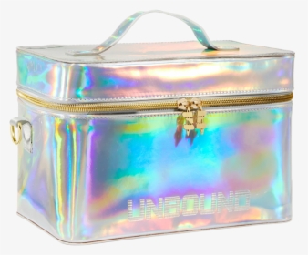 Holographic Train Travel Case With Mirror - Handbag, HD Png Download, Transparent PNG