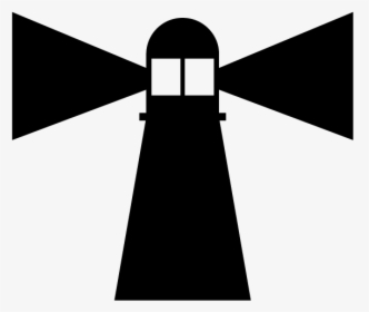 Lighthouse Symbol On A Map, HD Png Download, Transparent PNG
