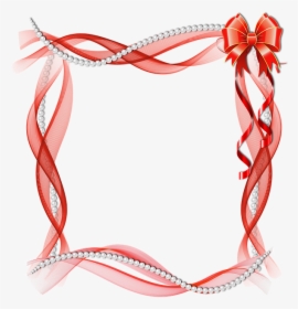 Frame, Tape, Bow, Pearl, Transparent Background - 프레임, HD Png Download, Transparent PNG