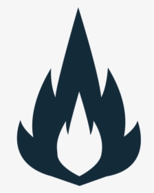 Transparent Alarm Icon Png - Black And White Fire Logo, Png Download, Transparent PNG