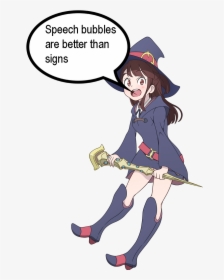 Cute Witch Anime Girl, HD Png Download, Transparent PNG