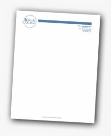 Berea College Approved Letterhead - Berea College, HD Png Download, Transparent PNG