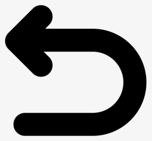 Turn Left Arrow Symbol Svg Png Icon Download - Arrow Turn Around Left, Transparent Png, Transparent PNG
