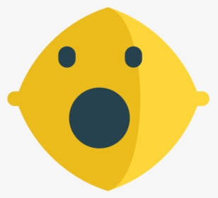 Transparent Amazed Emoji Png - Circle, Png Download, Transparent PNG