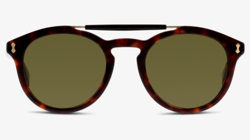 Front View - Gucci Round Frame Sunglasses, HD Png Download, Transparent PNG