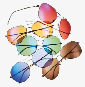Colored Glasses - Colored Sunglass Lenses Png, Transparent Png, Transparent PNG