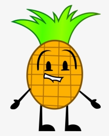 Transparent Cartoon Pineapple Png - Cartoon Pineapple Head, Png Download, Transparent PNG