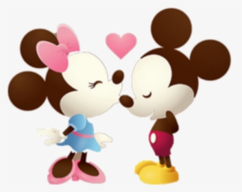 #mq #mickey #mickeymouse #minnie #baby - Mickey And Minnie Cute, HD Png Download, Transparent PNG