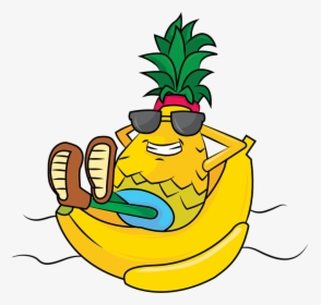 Banana, Cartoon, Cute, Summer - Banana Cartoon, HD Png Download, Transparent PNG
