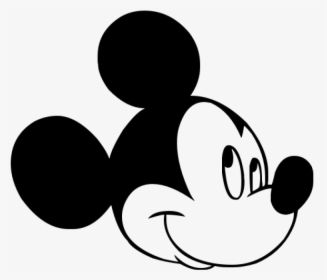 Mickey Mouse Head Png Image - Mickey Mouse Clipart Black And White, Transparent Png, Transparent PNG